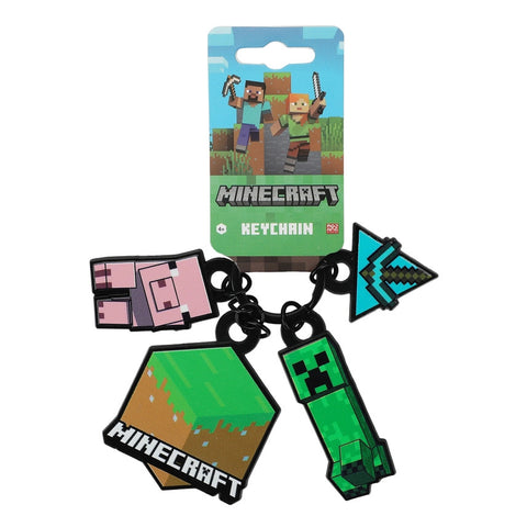 Minecraft Icons Keychain Multi-Charm