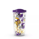 Vikings 16oz All Over Tervis w/ Lid