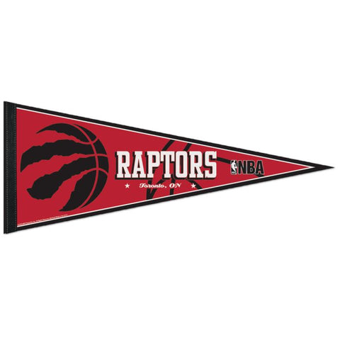 Raptors Triangle Pennant 12"x30"