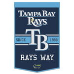 Rays 24"x38" Wool Banner Slogan