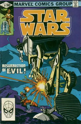 Star Wars Issue #51 September 1981 Comic Book