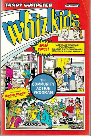 Tandy Computer Whiz Kids Issue #1 Promo 1992 Comic Book