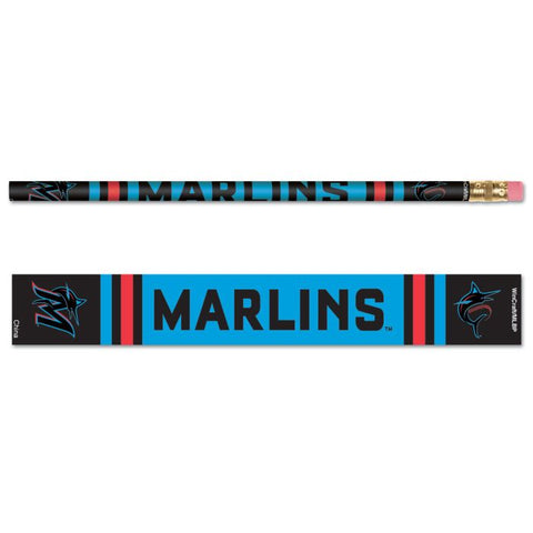 Marlins 6-Pack Pencils