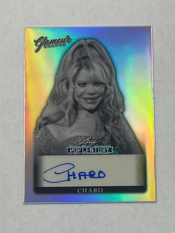 Actress Charo 2022 Leaf Metal Pop Century No.GG-C1 16/70 Autographed Single Card