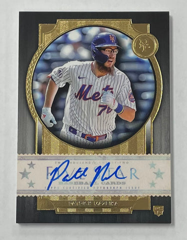 Mets Patrick Mazeika 2022 Topps Five Star No.FSA-PMA Autographed Rookie Single Card