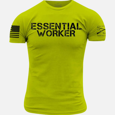 Essential Worker Grunt Mens Shirt