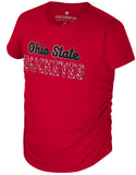 Ohio St Kids Girls Shirt Bree Ruched