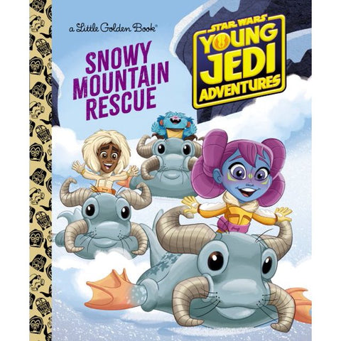 A Little Golden Book: Snowy Mountain Rescue (Star Wars Young Jedi Adventures) September 2024