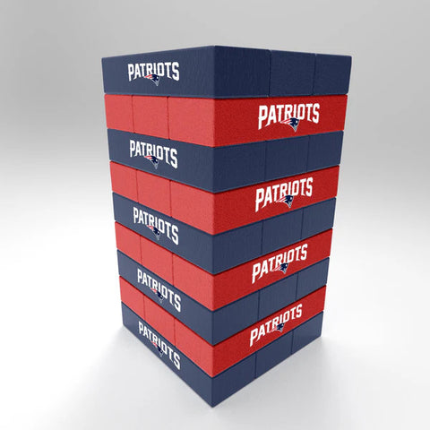 Patriots Mini Team Tower Travel Game "Jenga"