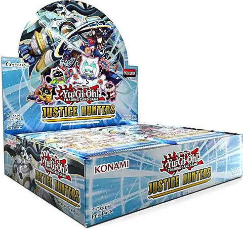 Yu-Gi-Oh Justice Hunters 1st Edition Booster Box