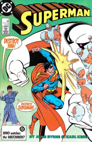 Superman Issue #6 June 1987 Comic Book