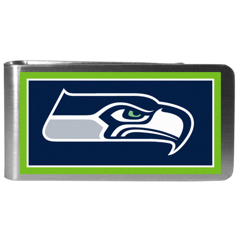 Seahawks Money Clip Steel SS Logo MVP