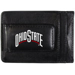 Ohio St Leather Cash & Cardholder Magnetic Name