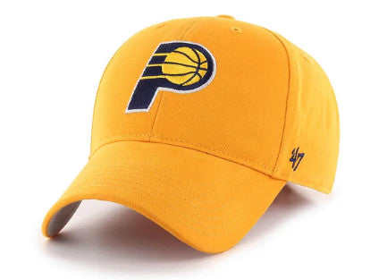 Pacers Hat 47' MVP Adjustable Yellow