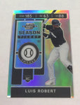 White Sox Luis Robert 2020 Chronicles Optic No.7 Silver Prizm Rookie Single Card