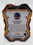 Warriors Stephen Curry 2023-24 Panini Obsidian No.14 Volcanix Case Hit Single Card