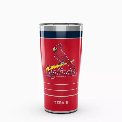 Cardinals 20oz MVP Stainless Steel Tervis w/ Slider Lid MLB