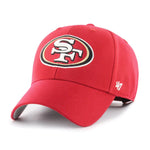 49ers Hat 47' MVP Adjustable Red