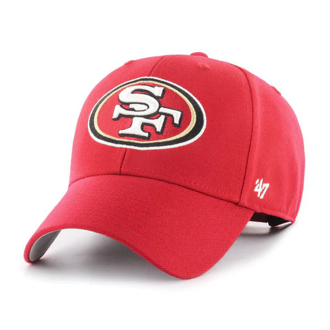 49ers Hat 47' MVP Adjustable Red