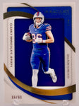 Bills Dalton Kincaid 2024 Panini Immaculate No.CIJ-DKD #09/99 Relic Single Card