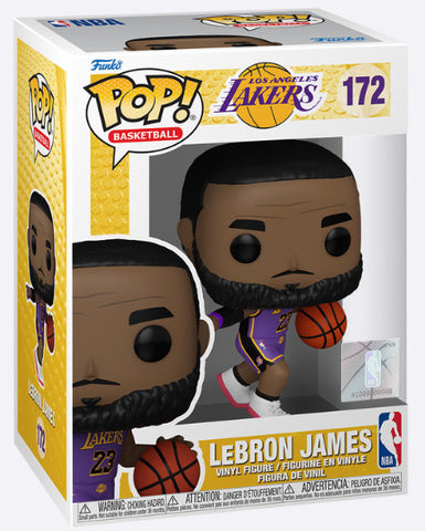 Lakers Funko Pop Vinyl - NBA Basketball - LeBron James 172