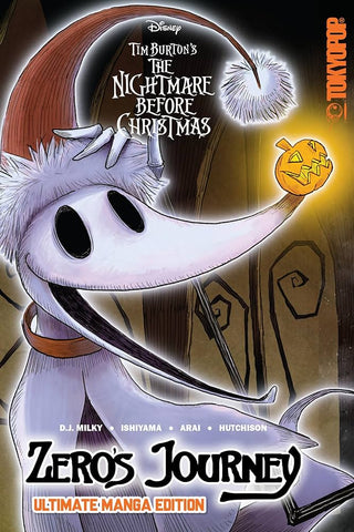 Disney's The Nightmare Before Christmas: Zero's Journey July 2025 Manga Soft Cover Graphic Novel Book