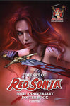 The Art of Red Sonja: 50th Anniversary December 2024 Soft Cover Graphic Novel Poster Book