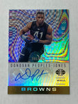 Browns Donovan Peoples-Jones 2020 Panini Illusions No.RS33 106/199 Autographed Rookie Single Card