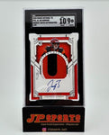 Bengals Joe Burrow 2020 Panini National Treasures No.PPA-JB #01/99 Autographed Relic Rookie SGC Graded 9 Single Card