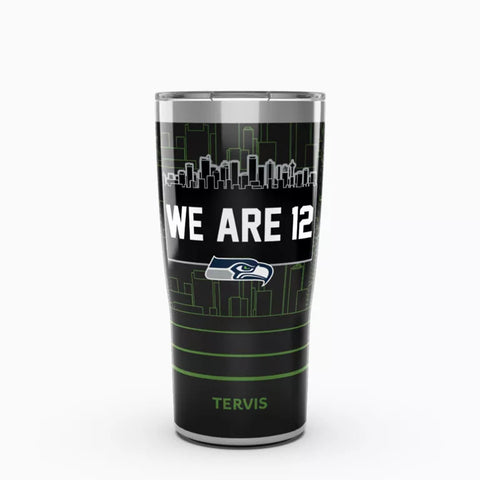 Seahawks 20oz Slogan Stainless Steel Tervis w/ Slider Lid