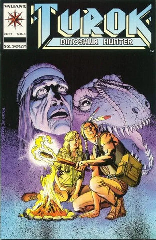 Turok: Dinosaur Hunter Issue #4 October 1993 Comic Book