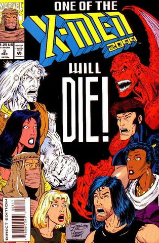 X-Men: 2099 Issue #3 December 1993 Comic Book