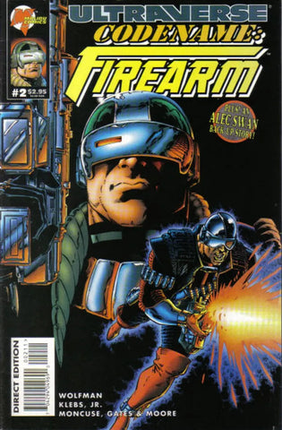 Codename: Firearm Issue #2 July 1995 Comic Book