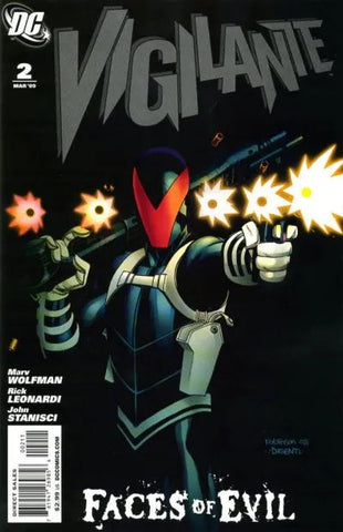 Vigilante Issue #2 March 2009 Comic Book