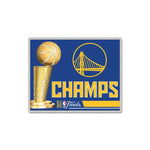 Warriors 2022 NBA Finals Champs Collector Pin Trophy