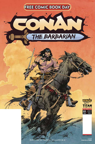 FCBD 2023: Conan - The Barbarian Comic Book