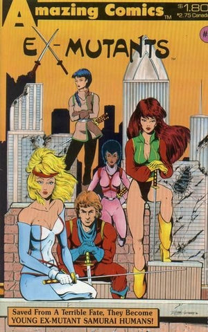 Ex-Mutants Issue #3 1986 Comic Book