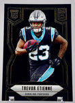 Panthers Trevor Etienne 2025 Panini Donruss Elite No.142 #18/25 Rookie Single Card