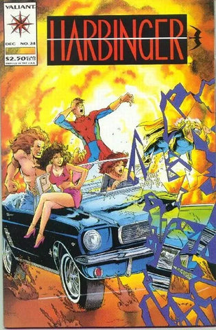 Harbinger Issue #24 December 1993 Comic Book