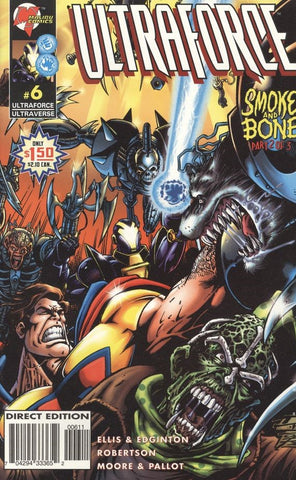 Ultraforce Issue #6 March 1996 Comic Book