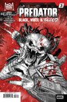 Predator Black, White & Blood Issue #3 September 2025 Cover A Comic Book