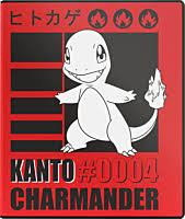 Pokémon 9 -Pocket Binder Portfolio - Kanto Charmander