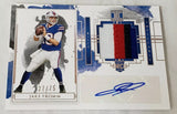 Bills Jake Fromm 2020 Panini Impeccable #27/75 Rookie Patch & Autographed Single Card