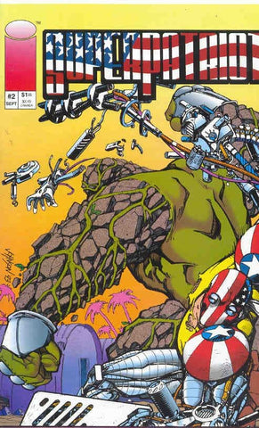 Superpatriot Issue #2 September 1993 Comic Book