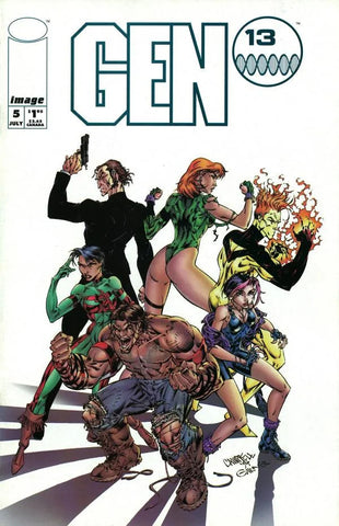 Gen 13 Issue #5 July 1994 Comic Book
