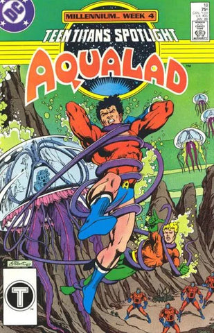 Teen Titans: Spotlight - Aqualad Issue #18 January 1988 Comic Book