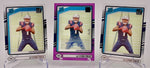 Patriots Ja'Lynn Polk 2024 Panini Clearly Donruss No.69 Autographed #09/75-2 Base Rookie (Lot of 3) Single Card