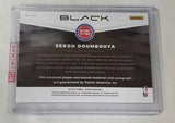 Pistons Sekou Doumbouya 2019-20 Panini Black 78/99 Rookie Double Patch & Autographed Single Card