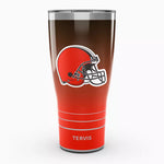 Browns 30oz Ombre Stainless Steel Tervis w/ Slider Lid