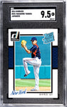 New York Masahiro Tanaka 2014 Donruss No.201 Japanese SGC Graded 9.5 Rookie Single Card